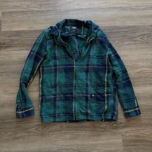 Vans Green Plaid Jacket